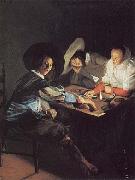 Judith leyster, A Game of Tric-Trac